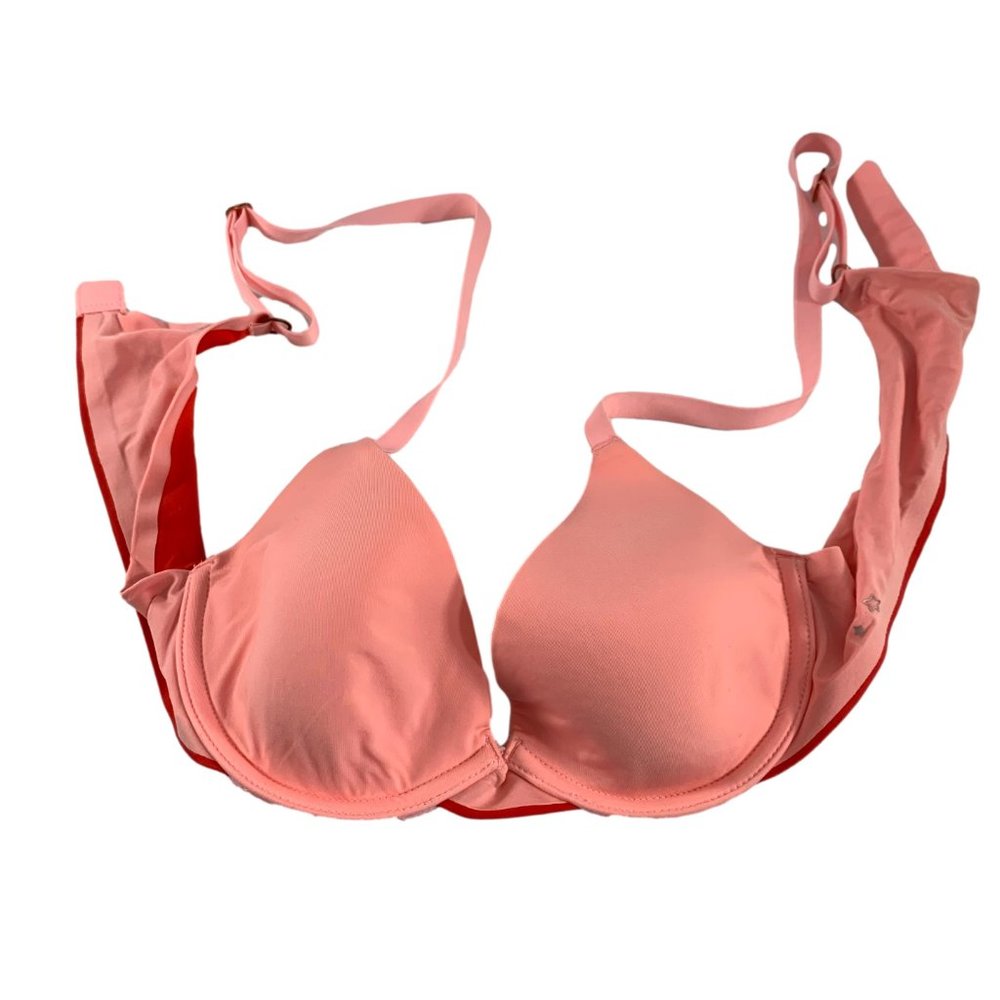 Aerie Womens Bra Size 32A Pink Real Me Full Coverage Underwire - Picture 6 of 6